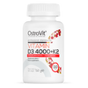 D-Vitamin D3 4000 IU, 100 mcg, + K2. 100 stk. tabletter